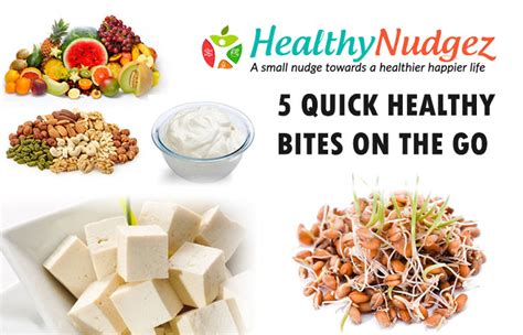 5 quick healthy bites on the go - Best Dietician in Delhi