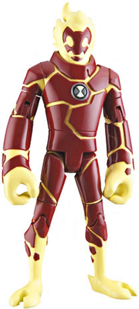 Ben 10 Heatblast 4 Action Figure Version 1 Loose Bandai America - ToyWiz