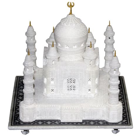 6" Inch Mini Taj Mahal Model Showpiece Handmade - Artefactindia