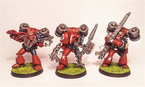 THE WORK OF SHAITAN: Rogue Trader Space Marine Assault Unit and Dreadnought