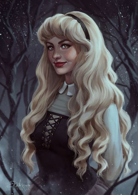 ArtStation - Aurora (sleeping beauty), Cate Voynova | Disney princess ...