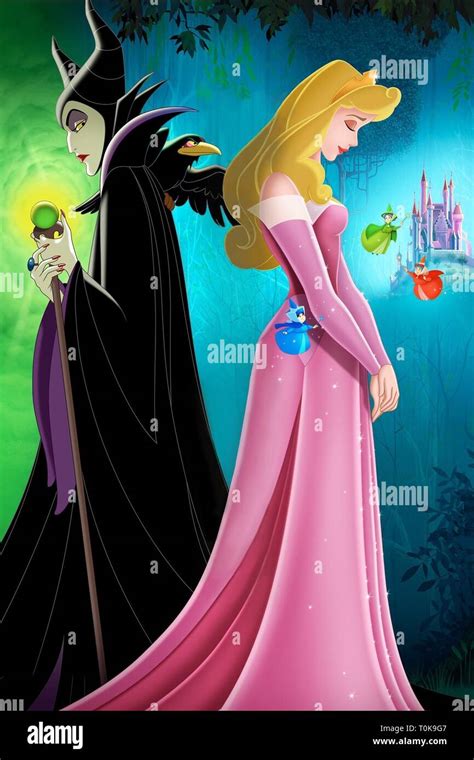 Maleficent disney 1959 hi-res stock photography and images - Alamy