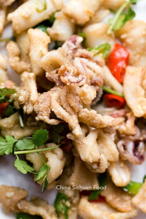 Salt and Pepper Squid - China Sichuan Food