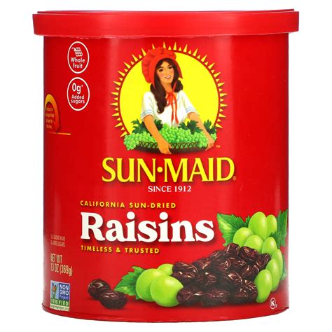 Sun-Maid, California Sun-Dried Raisins, 13 oz (369 g)