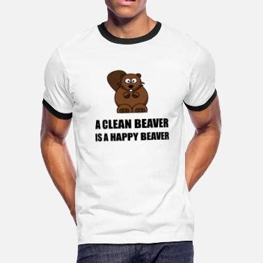 Shop Funny Beaver T-Shirts online | Spreadshirt