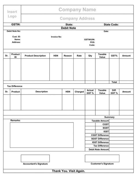 Mastering Debit Notes in GST: A Comprehensive Guide for New Invoicing ...