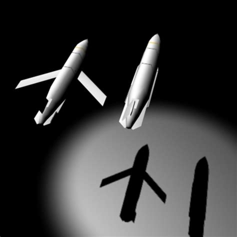 jassm missile 3d model