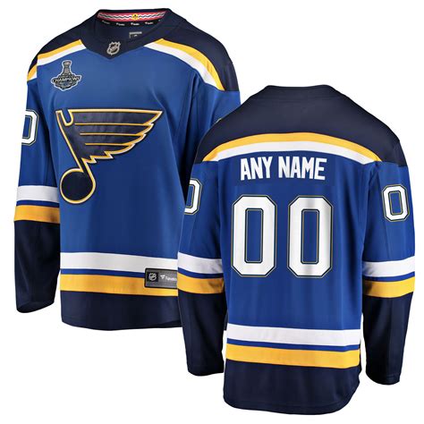 St Louis Blues Authentic Stanley Cup Jersey City | semashow.com