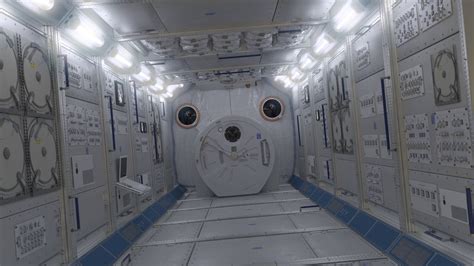 ArtStation - NASA ISS Spaceship Interior