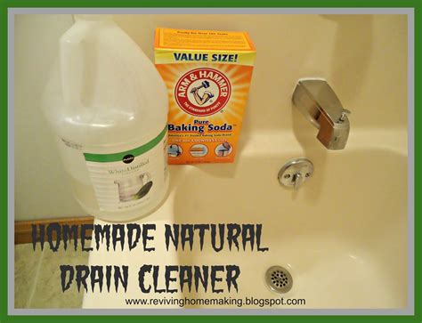 Reviving Homemaking: Homemade Natural Drain Cleaner