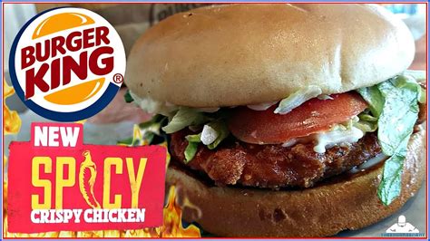 Burger King® | Spicy Crispy Chicken Sandwich Review! 🔥🐔 - YouTube