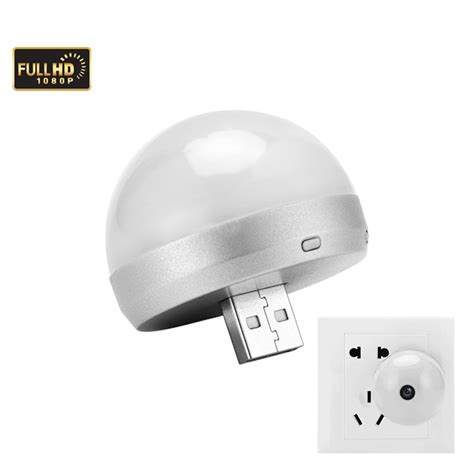 HD 1080P Portable USB Night lamp camera,Light Bulb with Hidden Spy Camera