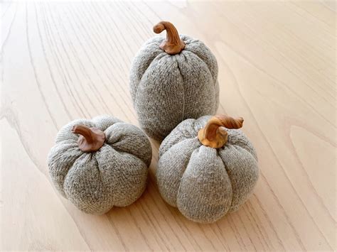 Make Cute New Pumpkins from Old Socks | Call Me Grandma