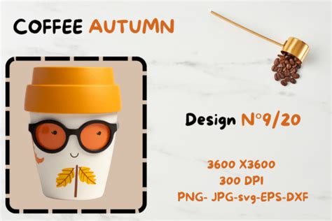 Coffee Autumn Clipart Bundle Bundle · Creative Fabrica