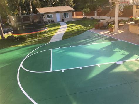 Basketball court Painting #perfectstriping #sandiego #basketball ...