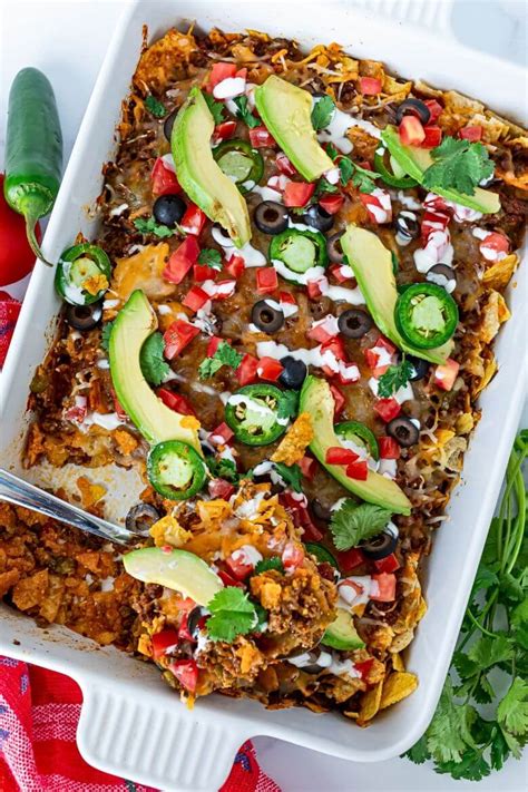 Best Taco Casserole Recipe - Top Recipes