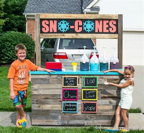 The Cutest Sno-Cone Stand Ever - Infarrantly Creative