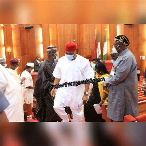 Check Out Exclusive Photos Of Orji Kalu’s Senate Resumption - Politics ...