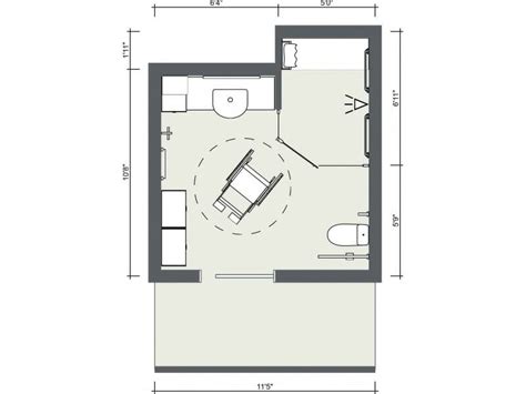 Ada Bathroom Floor Plans – Two Birds Home