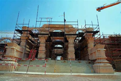 Ram Mandir Ayodhya Construction Status: SEE Ram Temple Work Latest ...