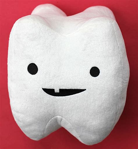 Giant Plush Tooth - - Fat Brain Toys