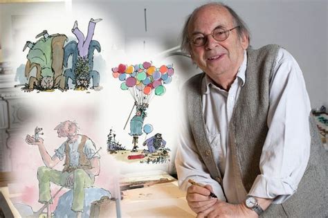 Sir Quentin Blake: Roald Dahl book illustrator is the man who draws ...