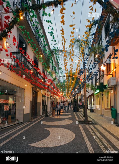 Old Town Funchal, Madeira Stock Photo - Alamy