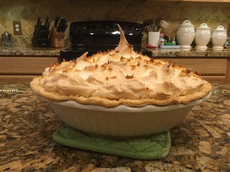 The Best Homemade Coconut Meringue Pie, Ever! - Love To Frugal