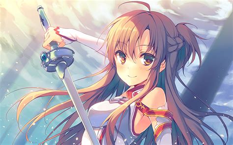 Asuna Yuuki - Sword Art Online HD Wallpaper