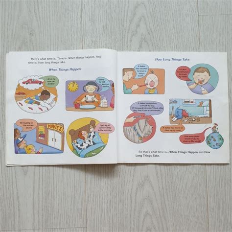 Telling Time - Children Learning Education Book, Hobbies & Toys, Books ...