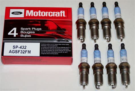 Purchase Ford Motorcraft platinum spark plugs 4.6 Mustang F-150 AGSF-32 ...