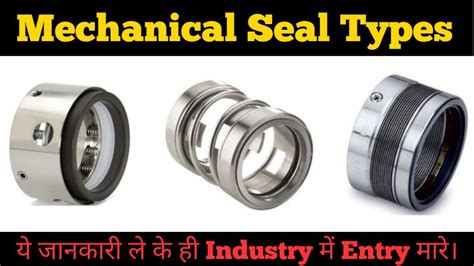 What Is Mechanical Seal? Types Of Mechanical Seals For, 49% OFF