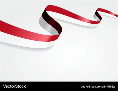 Indonesian flag background Royalty Free Vector Image