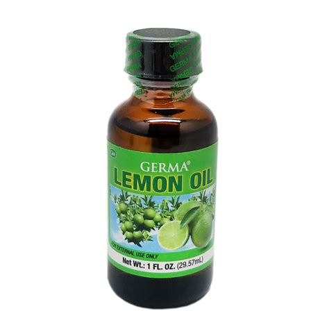 Germa Lemon Oil. Fresh, Therapeutic Scent for Aromatherapy, Massage and ...