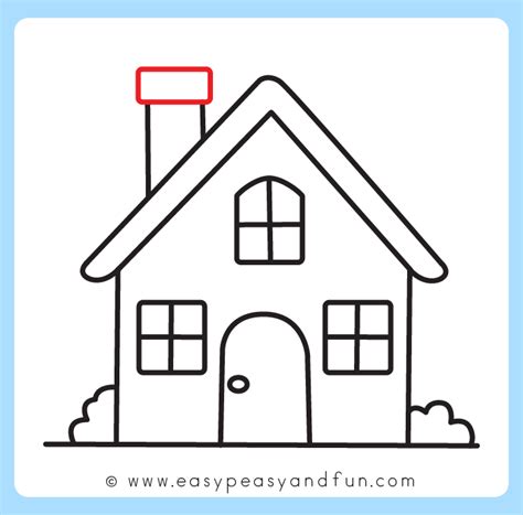 How to Draw a House – Step by Step Drawing Tutorial - Easy Peasy and Fun