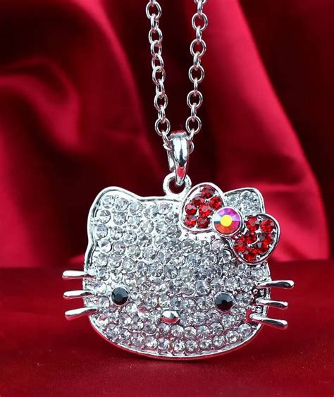 Siywina,Free Shipping,2017 Fashion hello kitty Pendant Necklaces,hello ...