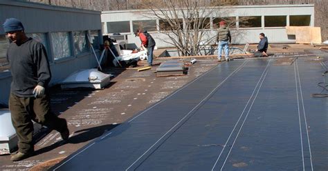 Commercial Flat Roof Installation