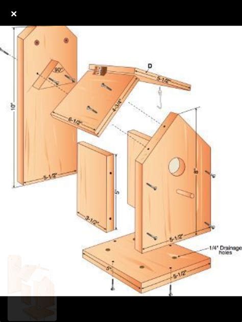 Free Printable Birdhouse Plans