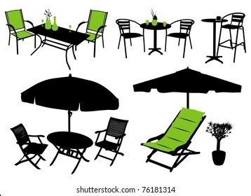 Furniture Vector Silhouettes Stock Vector (Royalty Free) 76181314 ...