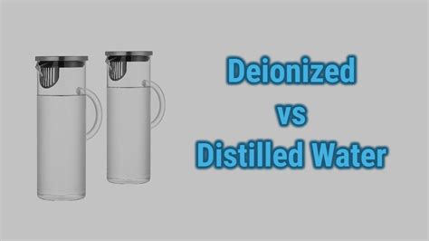 Deionized Vs Distilled Water | What is the Difference? - Water-Genius.com