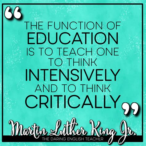 5 Inspirational Quotes about Education from Dr. Martin Luther King Jr ...