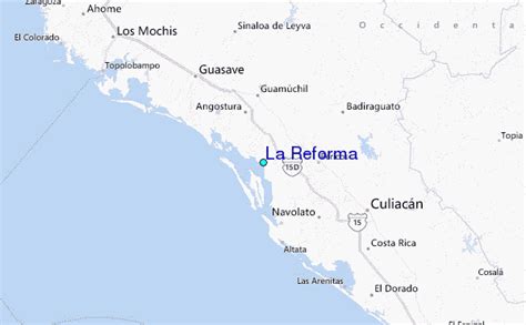 La Reforma Tide Station Location Guide