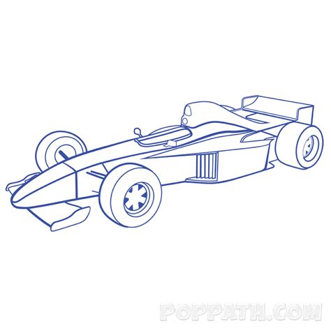 Race Cars Drawing at GetDrawings | Free download