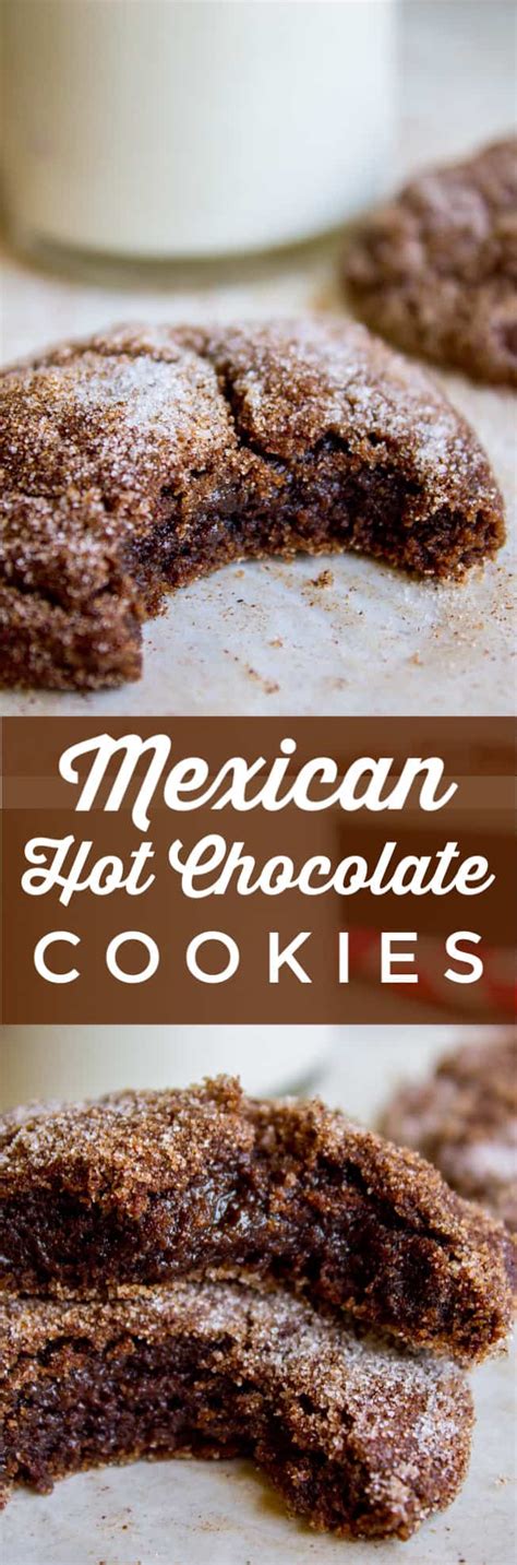 Mexican Hot Chocolate Cookies - The Food Charlatan