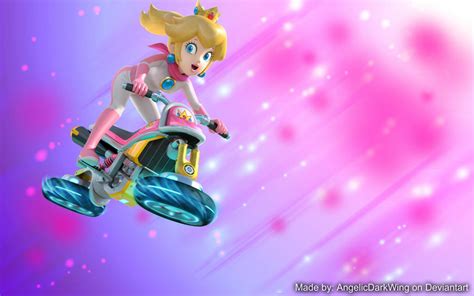 Mario Kart 8 Peach Edit by AngelicDarkWing on DeviantArt