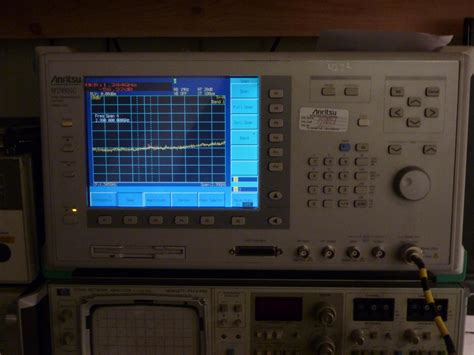 playing with bits: New Spectrum Analyzer: Anritsu MT8801C