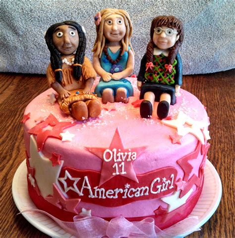 American Girl Doll Cake - CakeCentral.com