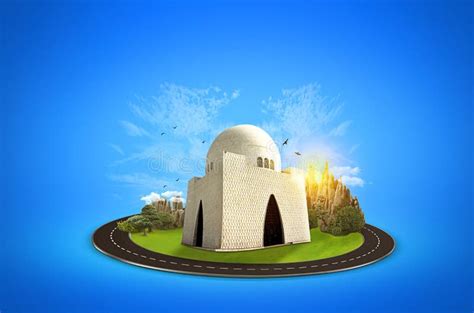 Mazar e Quaid stock illustration. Illustration of element - 164671590