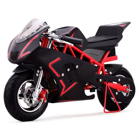 36V 500W Electric Pocket Bike Mini Motorcycle for Kids (Red/Black)