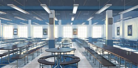 Cafeteria #2 | Anime background, Anime places, Episode interactive ...